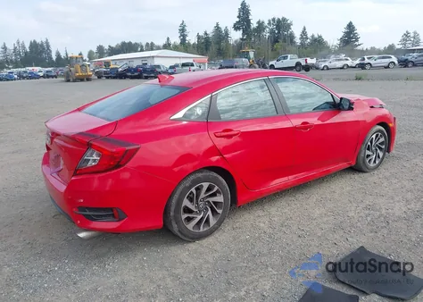 2017 Honda Civic Ex из США, поврежденный, VIN 2HGFC2F7XHH558433